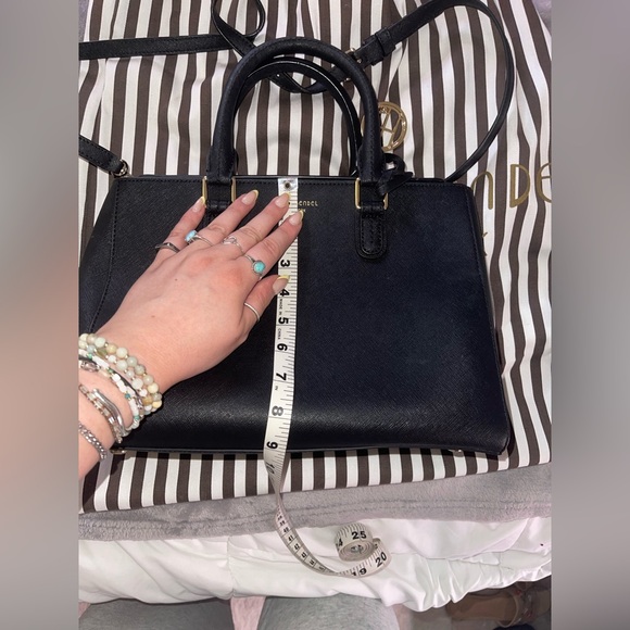 Henri Bendel Black Satchel Bag - Picture 6 of 11